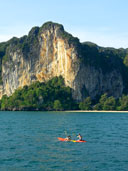 หาดไร่เลย์ หาดไร่เลย์ตะวันตก อ่าวไร่เลย์ตะวันตก อ.เมือง จ.กระบี่ 